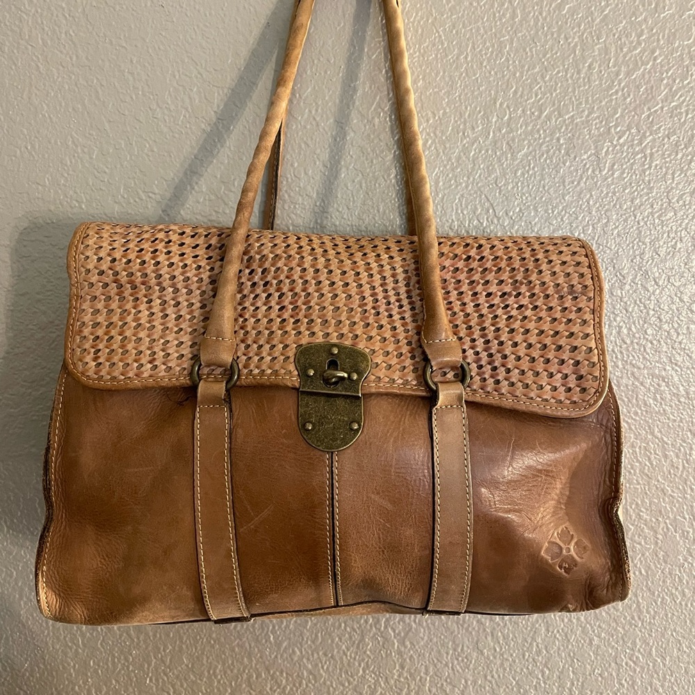 Patricia Nash Leather Satchel